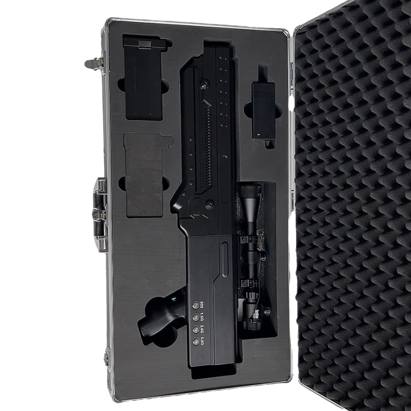  额济纳手持便携式枪型低空防御反制四通道B型